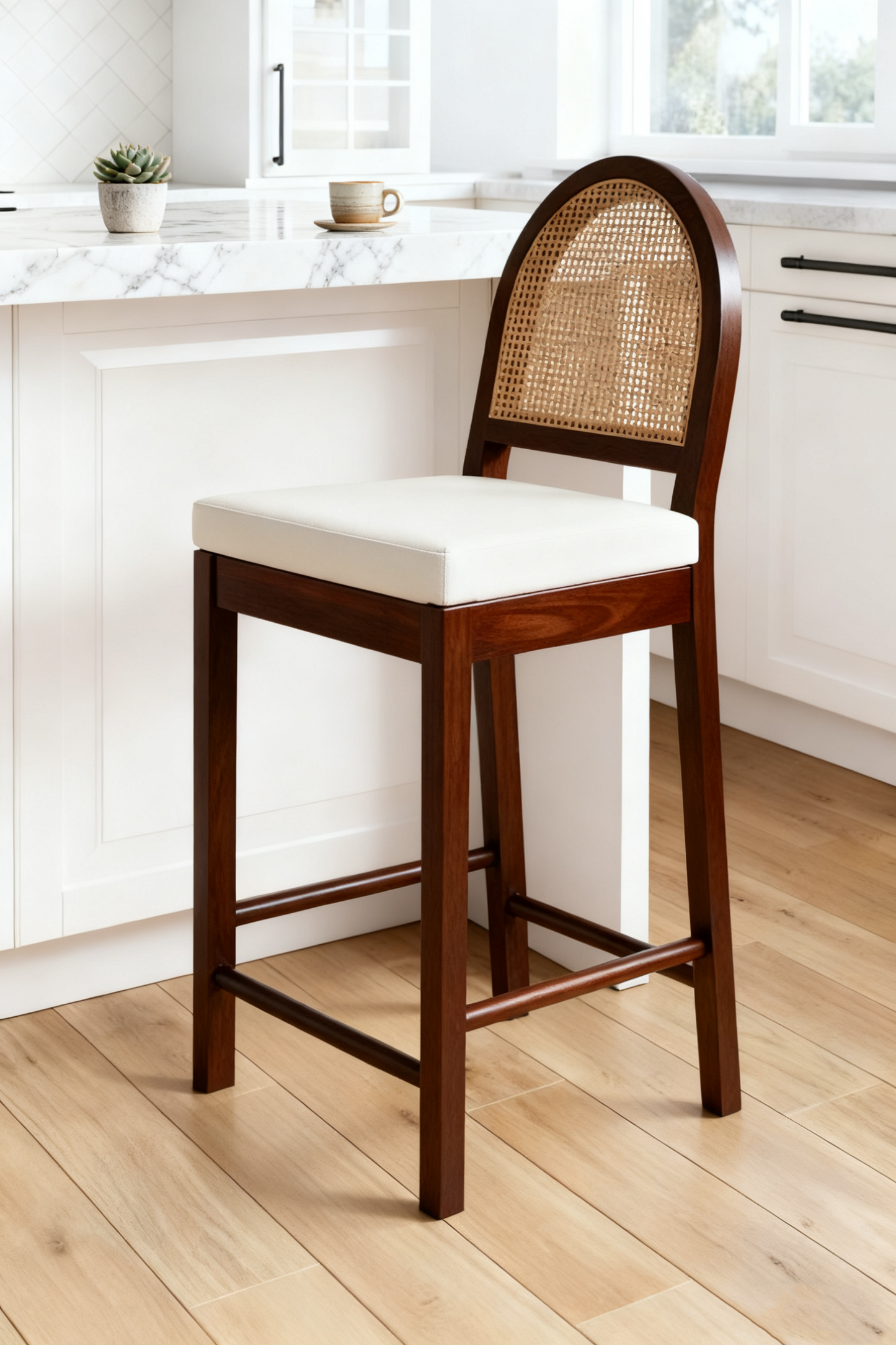 Warm Pine Natural Counter Height Bar Stool