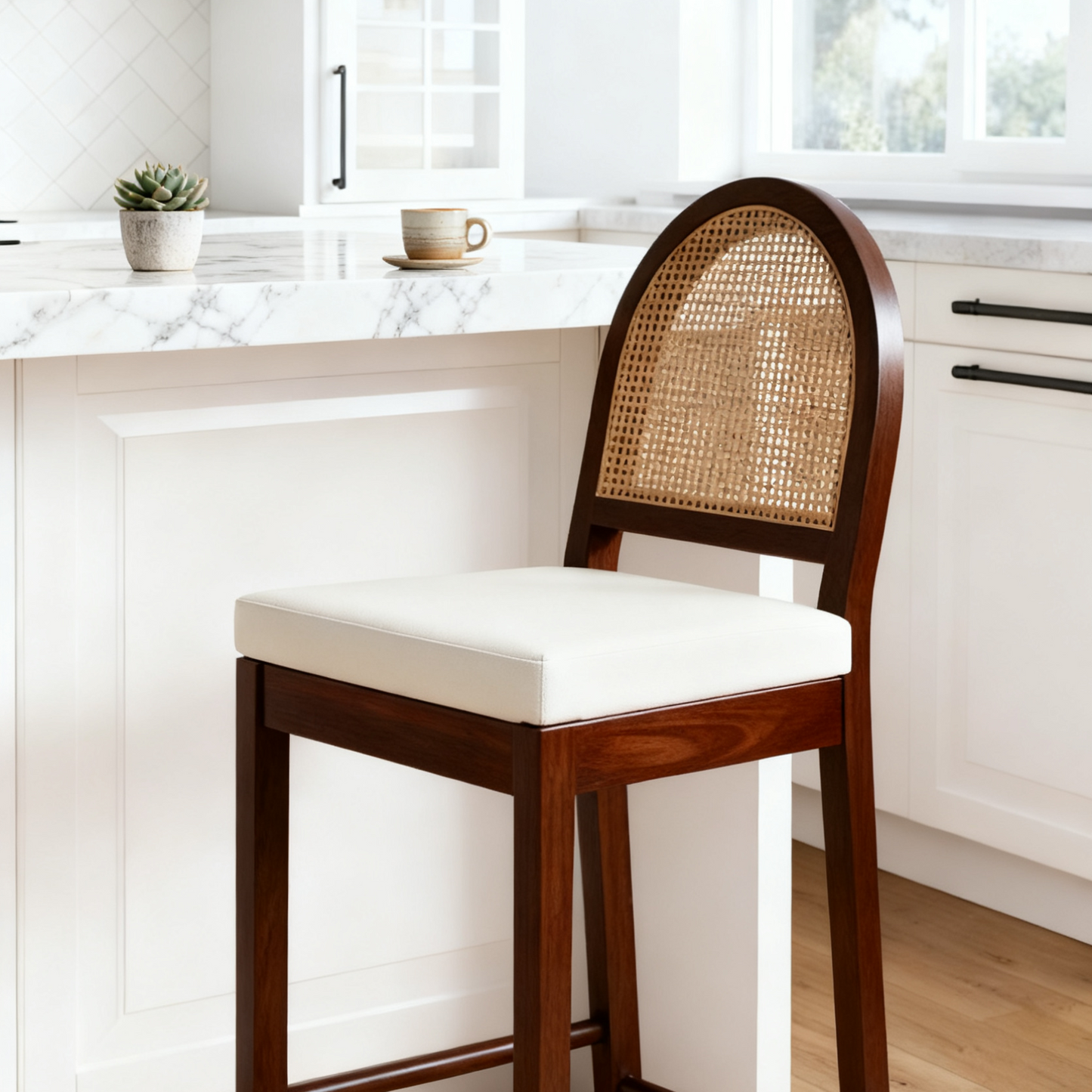 Warm Pine Natural Counter Height Bar Stool